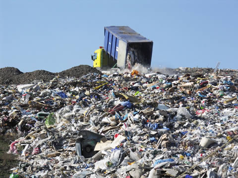 Rubbish dump