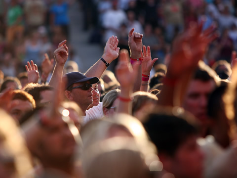 a crowd